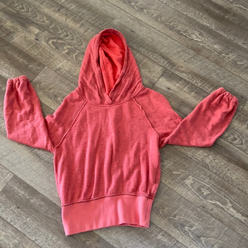 Burnt orange, free people hoodie
